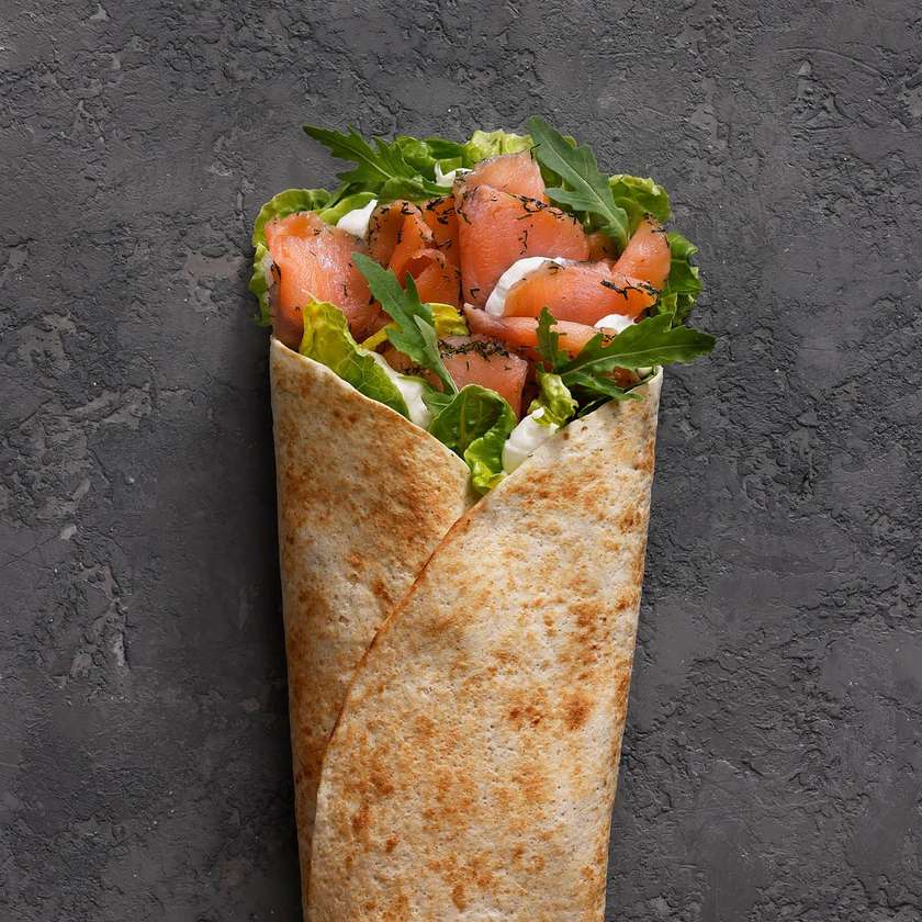 Salmon wrap