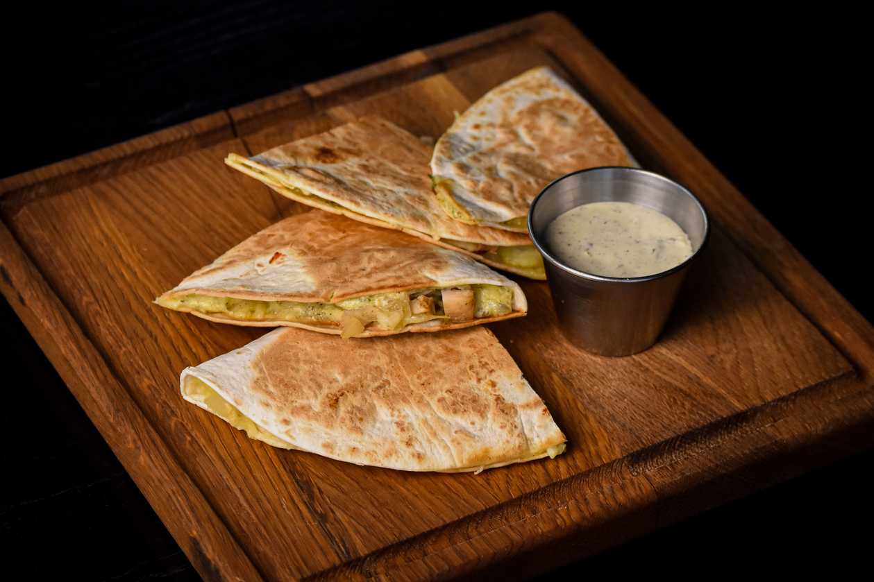 Kesadilijos su vištiena