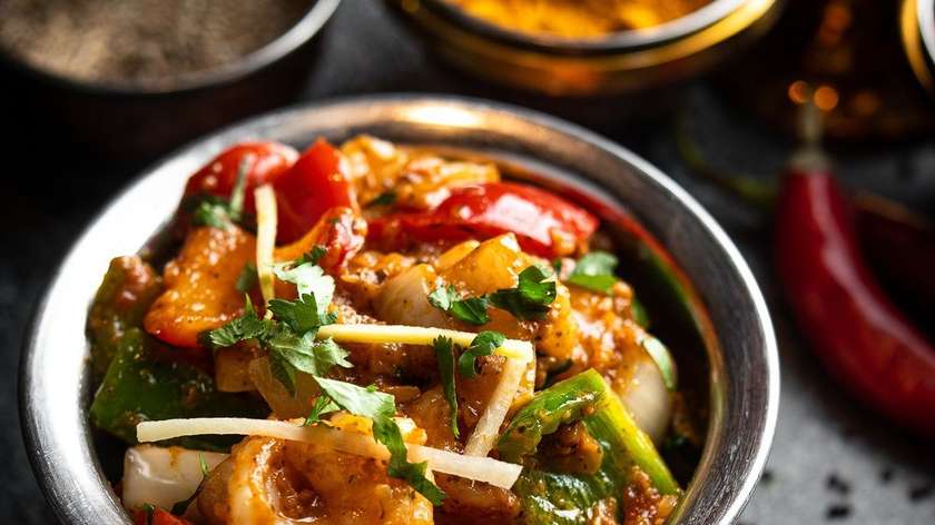 Jalfrezie King Prawns