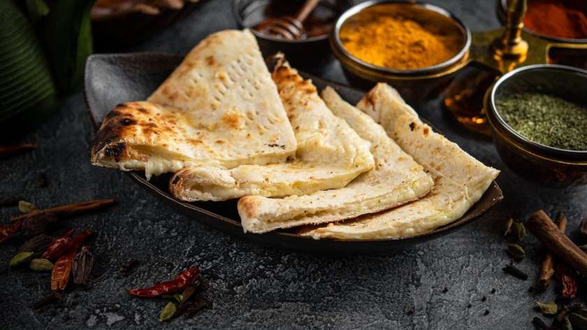 Cheese Garlic Naan