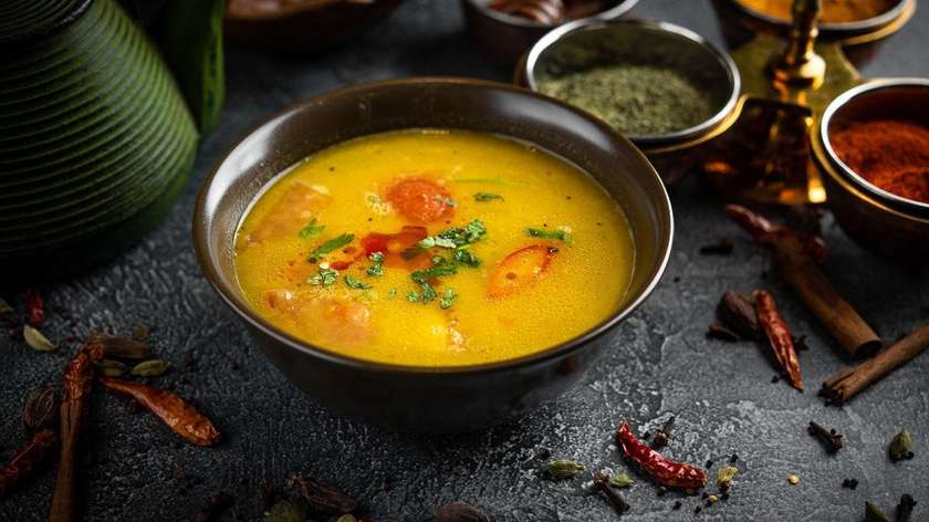 Yellow Lentil Soup Vegan