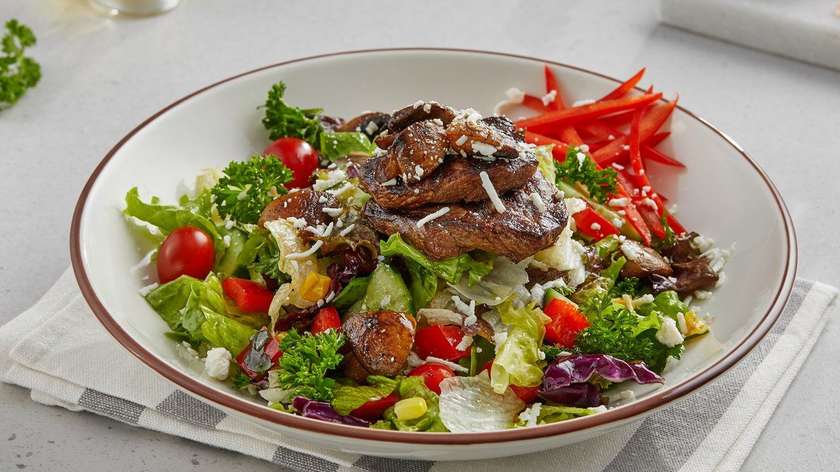 Meksikan Bonfile Salatı