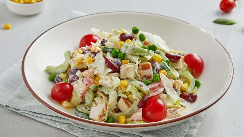 BBQ Souslu Ranch Salat