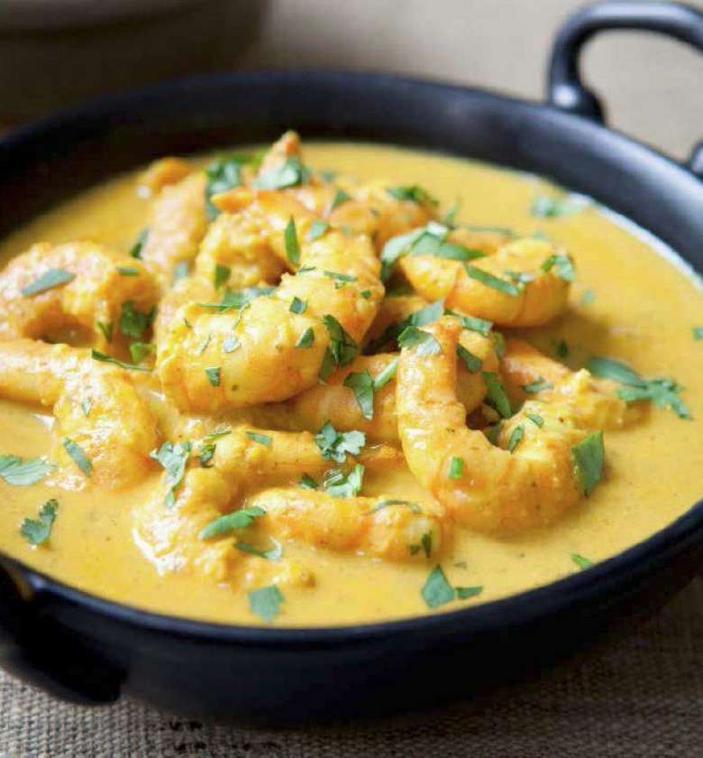 Camarão Korma