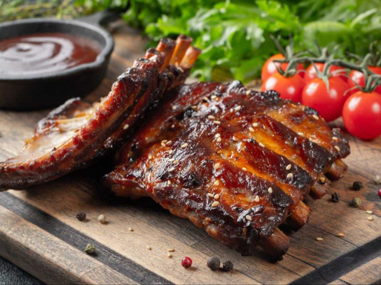 500g Vepřová žebra BBQ