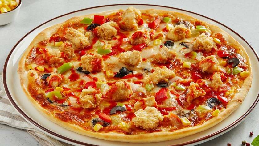 Spicy Chicken pizza (acılı)