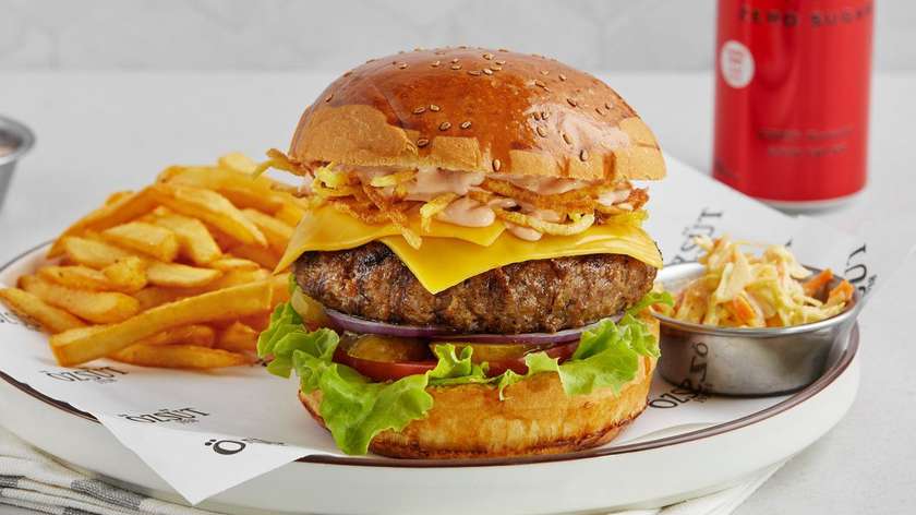 Kokteyl souslu burger