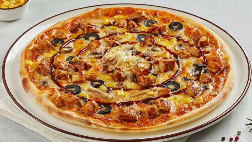BBQ Chicken pizza