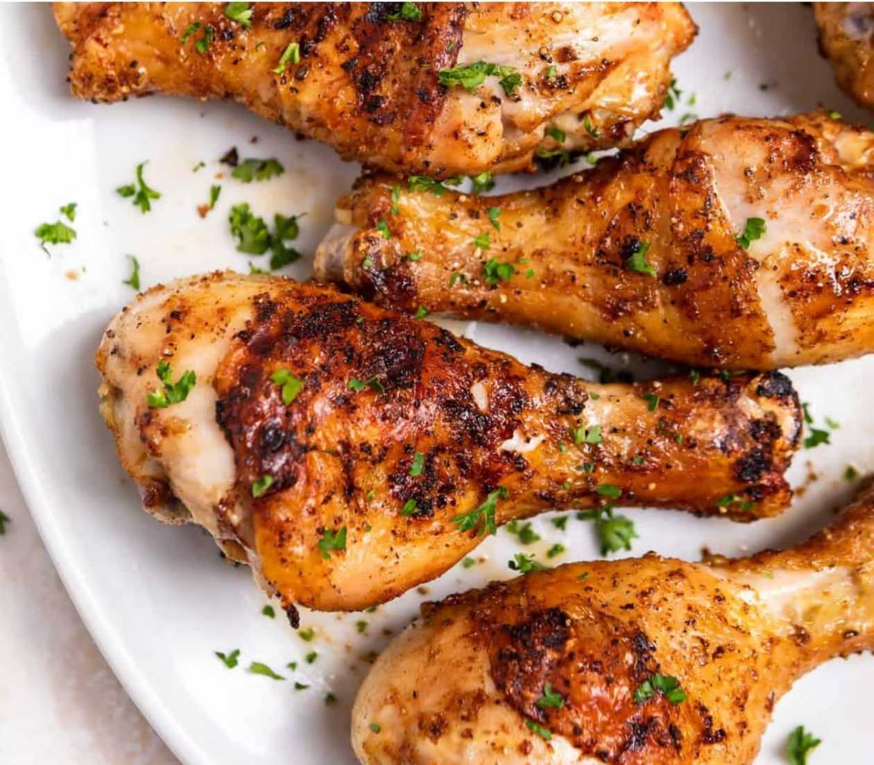 Grilled Chicken Thighs with With Millet KenKey