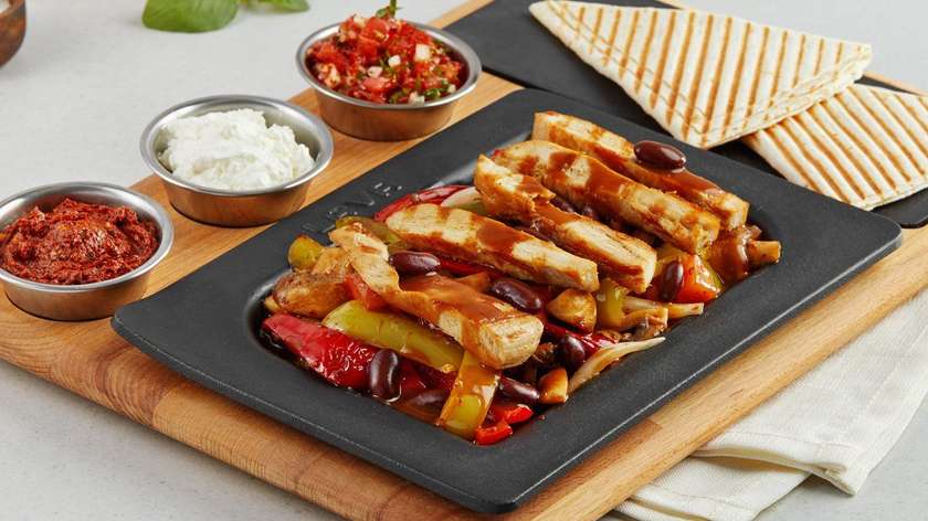Toyuq Fajitas