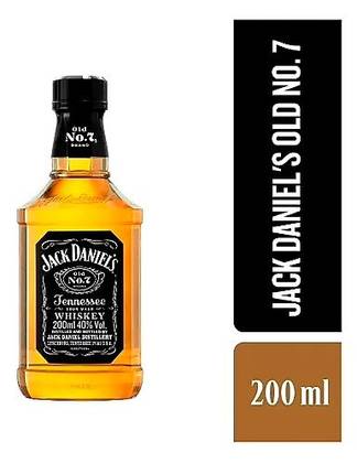 Jack Daniel's Old No. 7 Tennessee Blended Scotch Whisky 200ml