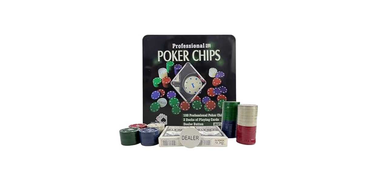 Poker Chips Set srednji