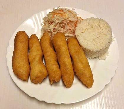 Kurczak w cieście sosie po tajsku (mleko kokosowy)*(gà dừa sốt sữa dùa)