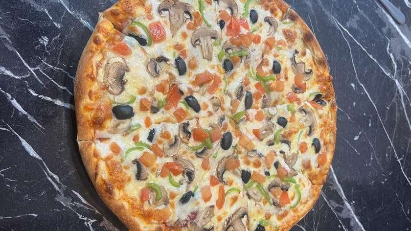 Pizza with Mushrooms