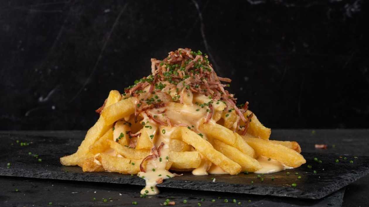 Loaded Potato Fries With Bacon