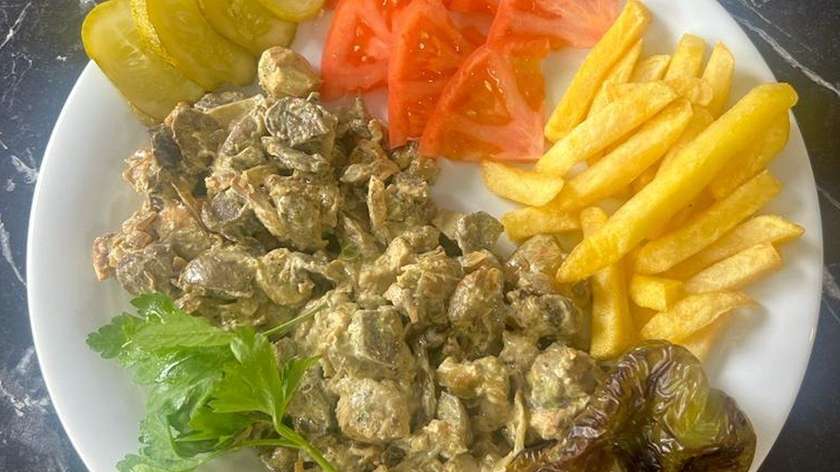 Chicken and Mushrooms with Cream