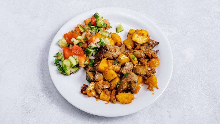 Liver with Potatoes