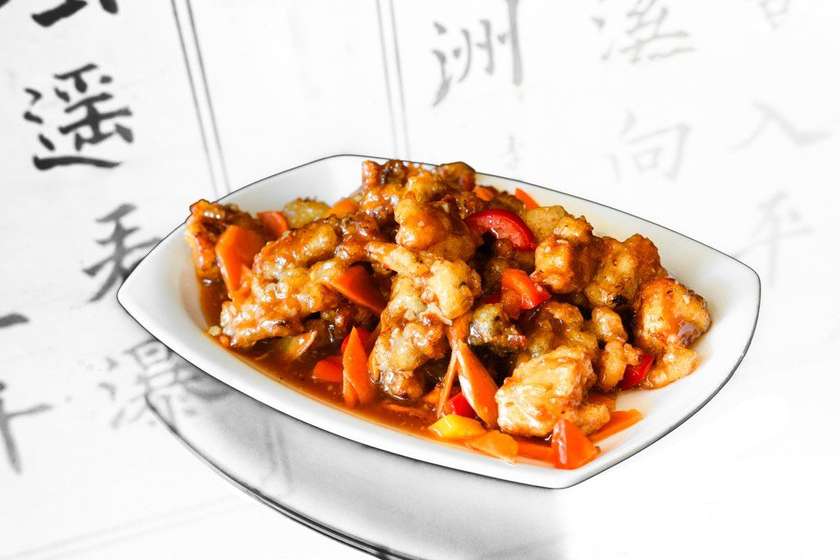 K7. Rabbit in garlic sauce