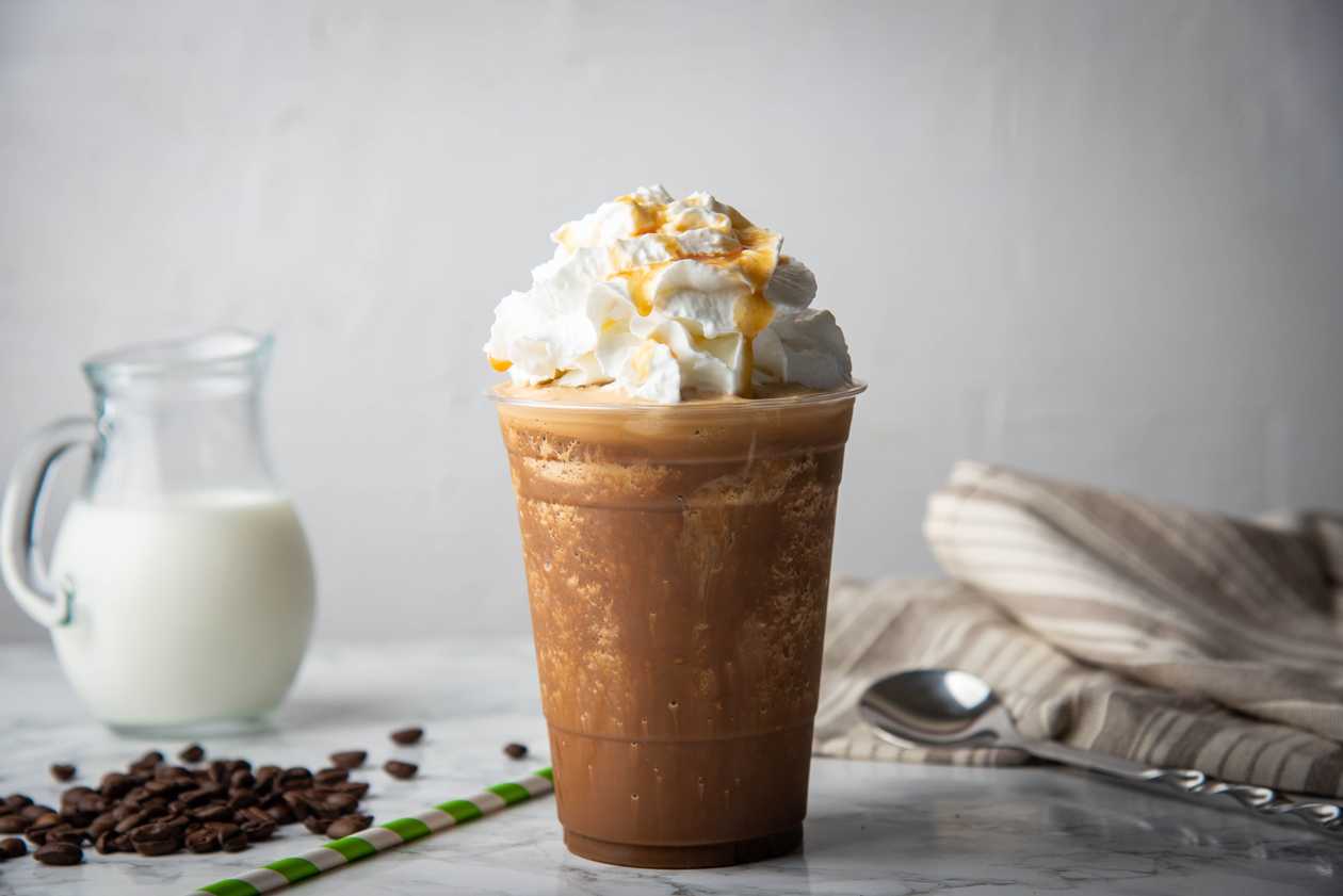 Caramel frappe