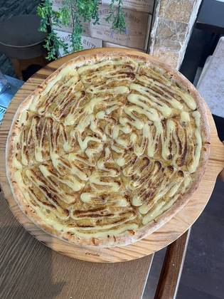 Pizza de Banana Nevada