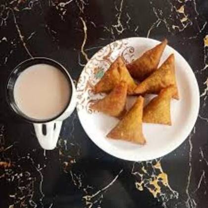 African Tea and Two Samosas