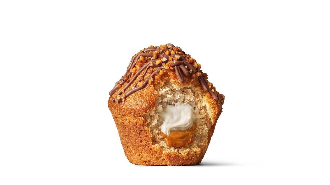 Muffin slaný karamel a krém