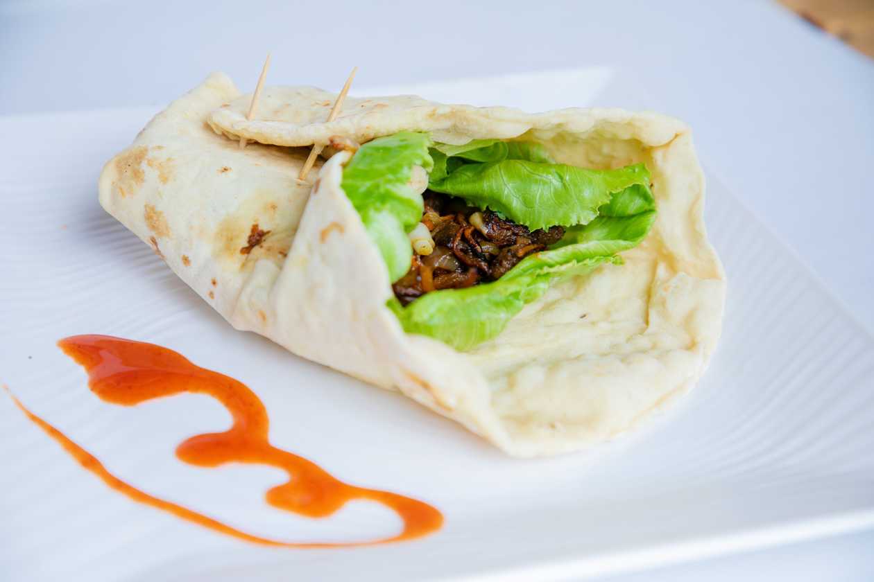 African Tea and Breakfast Wrap