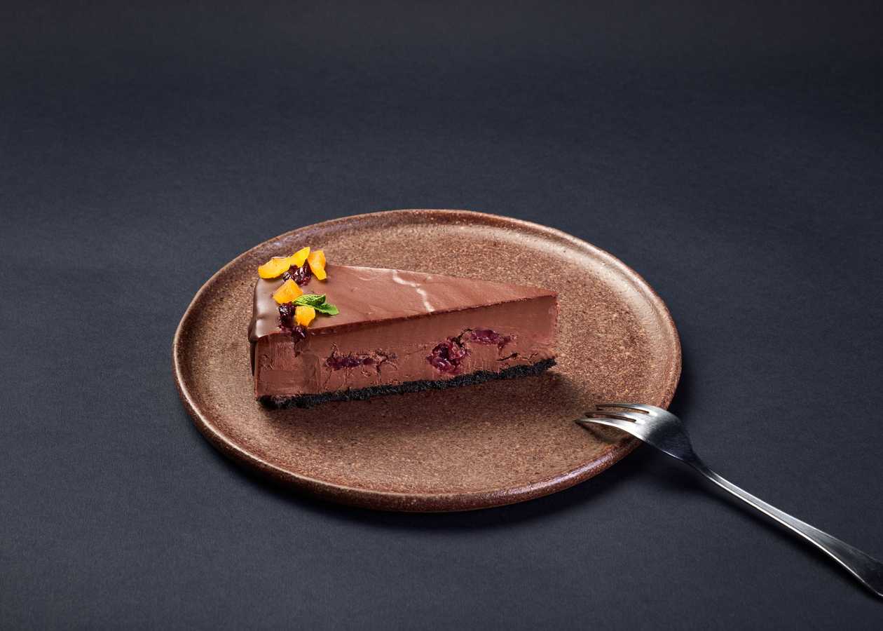Choco Cherry Cheesecake