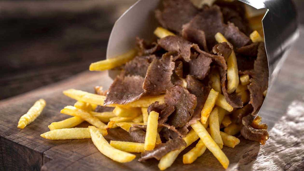 Kids meal with fries