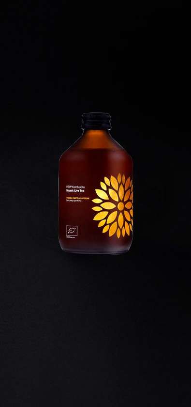 Kombucha cu Yerba Mate și Caffeine
