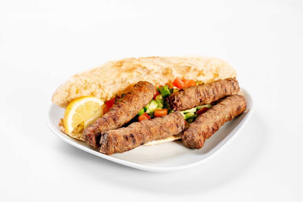 Shish Kebab Cypriot Pita