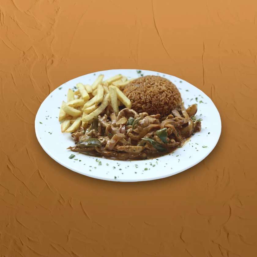 Chicken with Curry Sauce