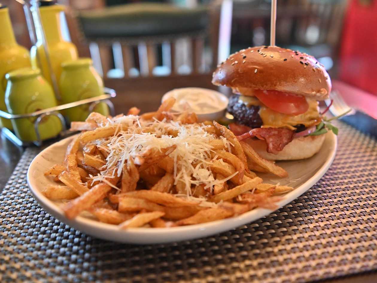 The legendary burger