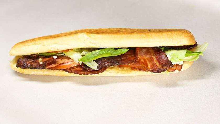 Bacon Avocado Ciabatta Sandwich