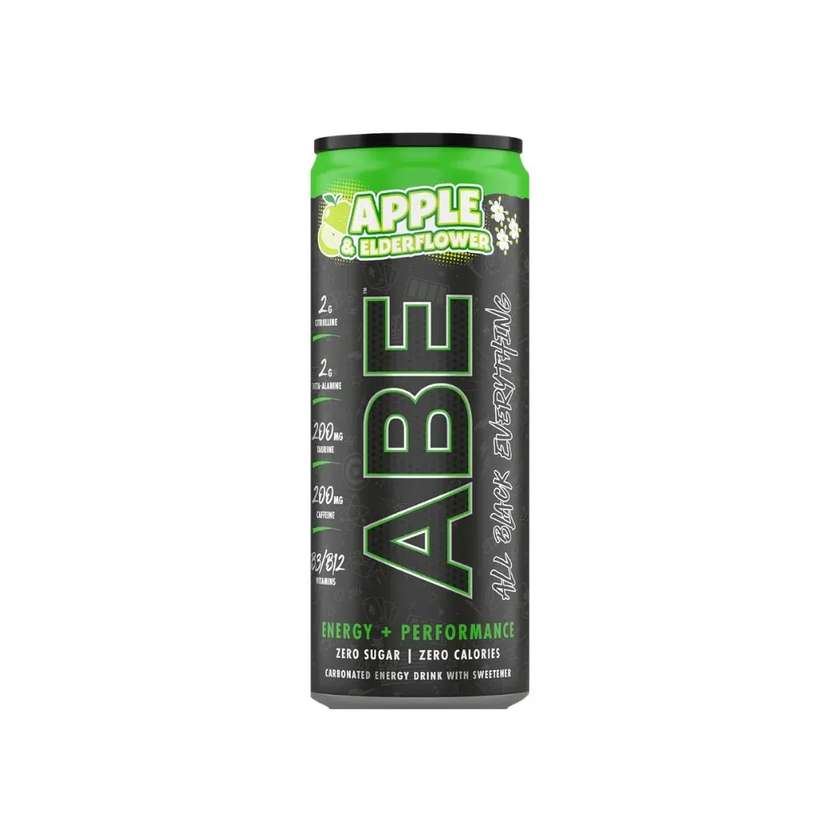 Applied Nutrition ABE Can Apple and Elderflower 330mL