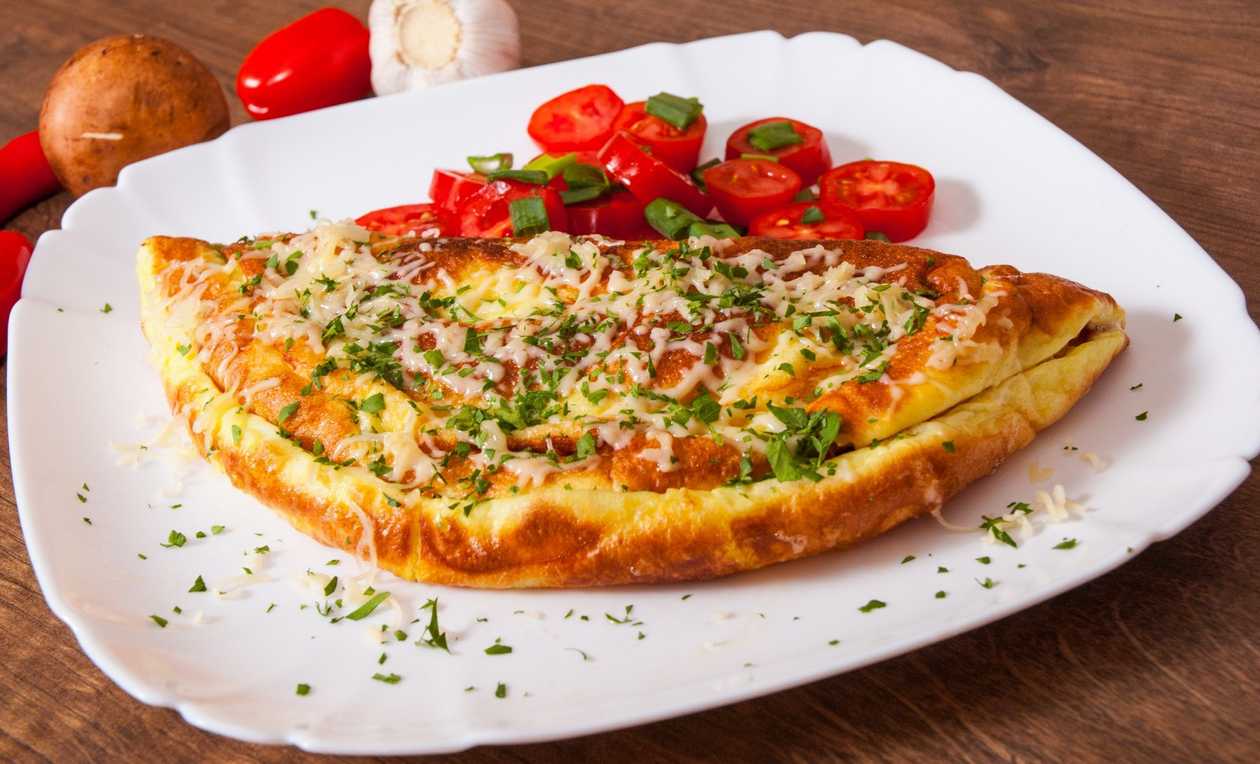 Rustic omelette