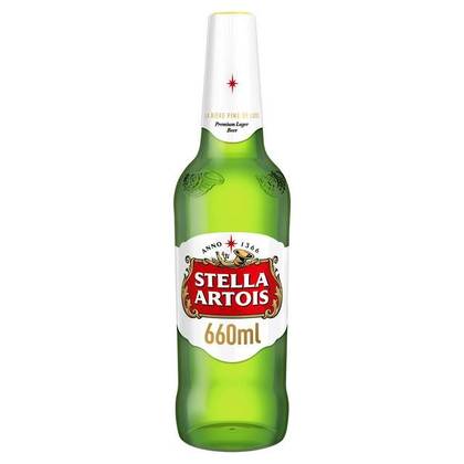Stella Artois Lager Bottle