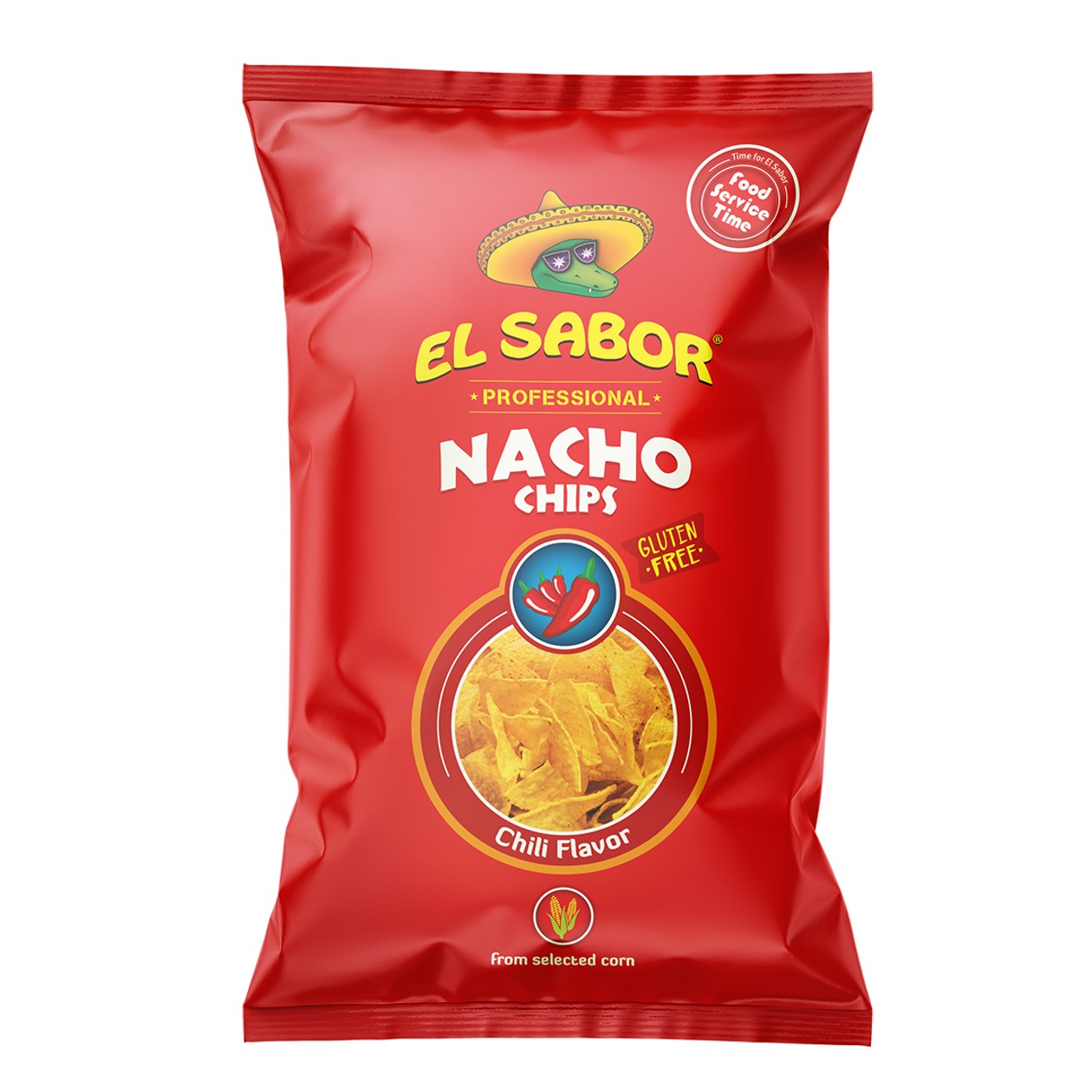 Aštrūs kukurūzų traškučiai EL SABOR, 425g (baigiasi galiojimas)