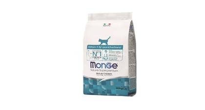 Monge Dry Food for Cats with Chicken 400g