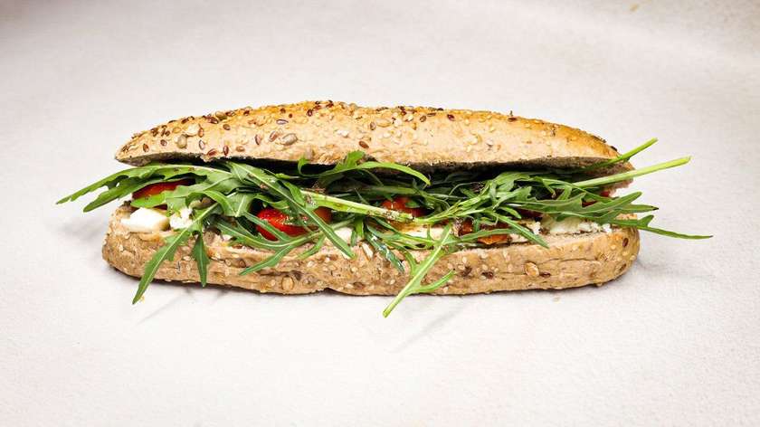 Light Mozzarella Brioche Baguette