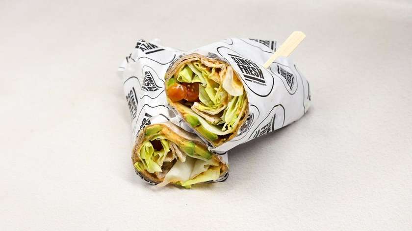 Vegan Houmous Avocado Wrap (Se/G)🆕