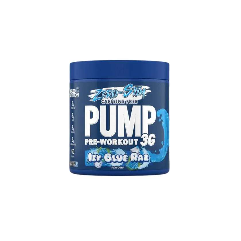 Applied Nutrition Pump Zero Stim Icy Blue Raz 375g