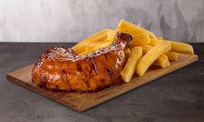 Quarter Grilled Chicken and Fries