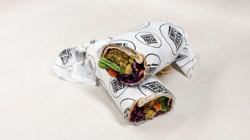 Falafel Wrap (G/Sd/S)