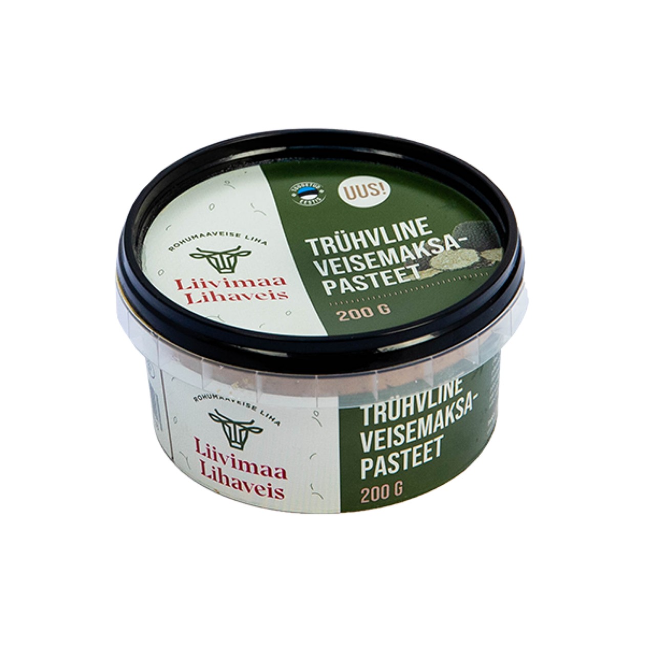 Liivimaa Lihaveis, Truffle Beef Liver Pâté, 200g (expires soon)