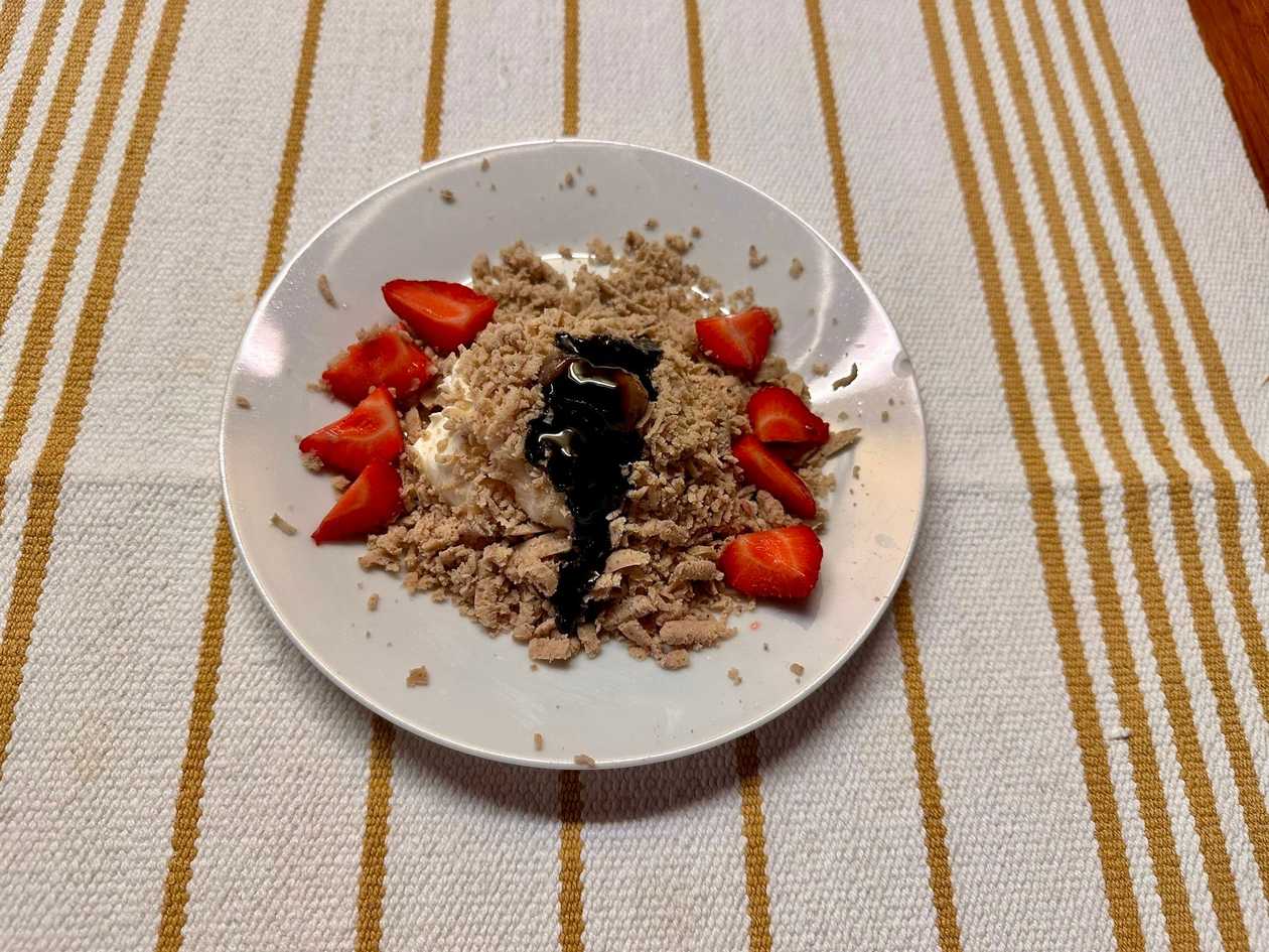 Gaštanové pyré -  domáca receptúra s vymiešaným mascarpone