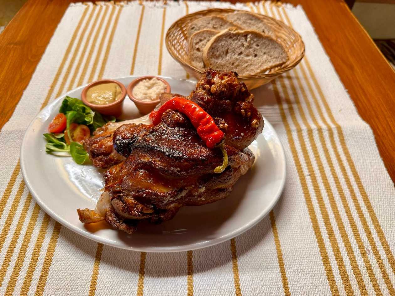 Grilované Bavorské koleno