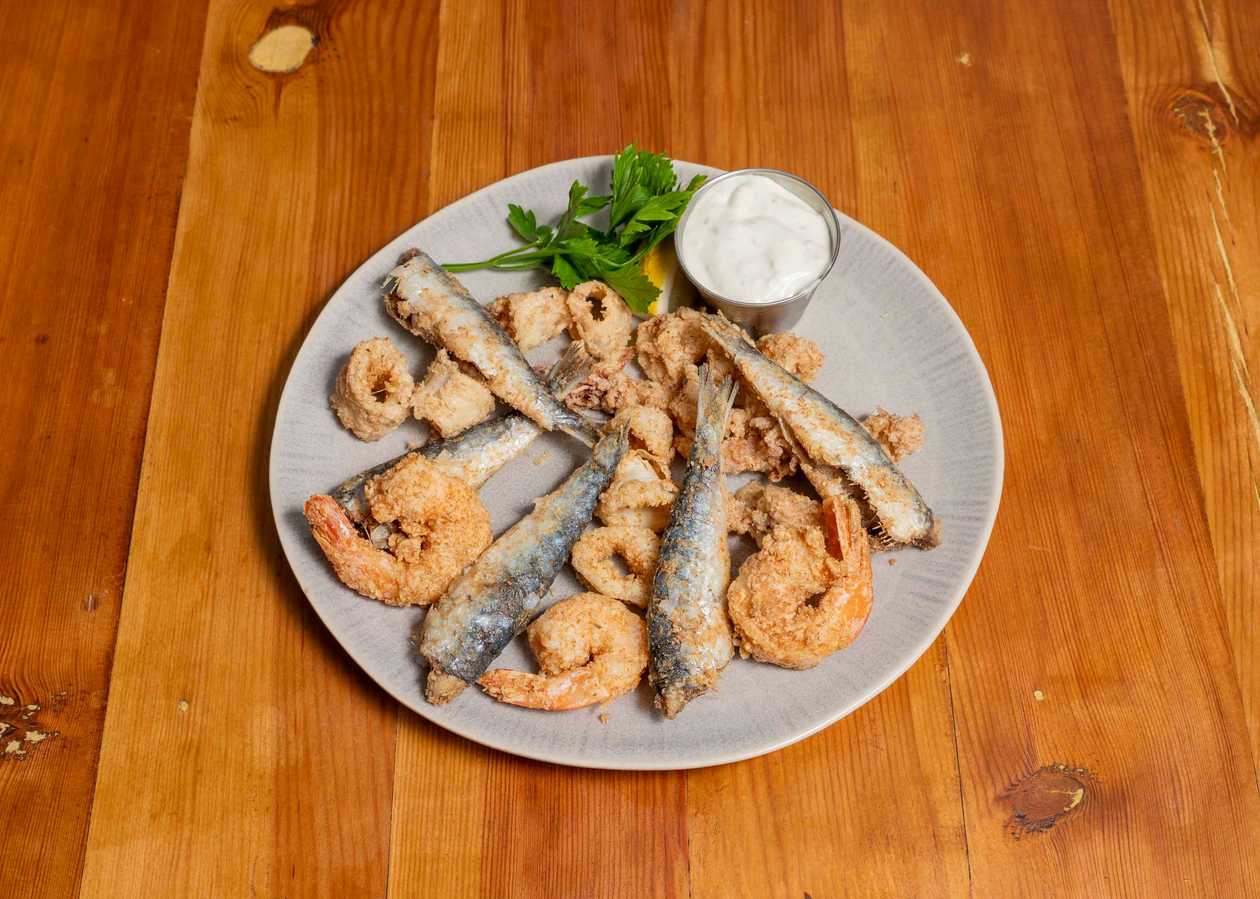 Mixed Fried Seafood