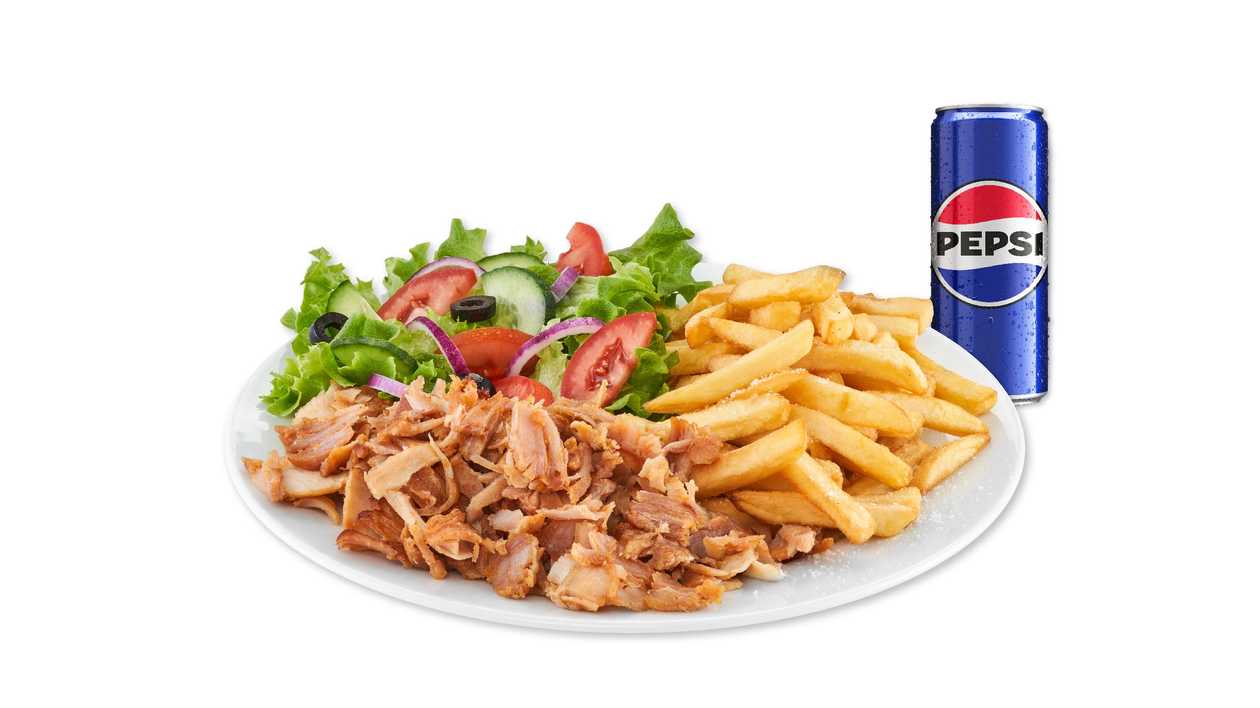 Talerz Kebab, Pepsi 0,33l