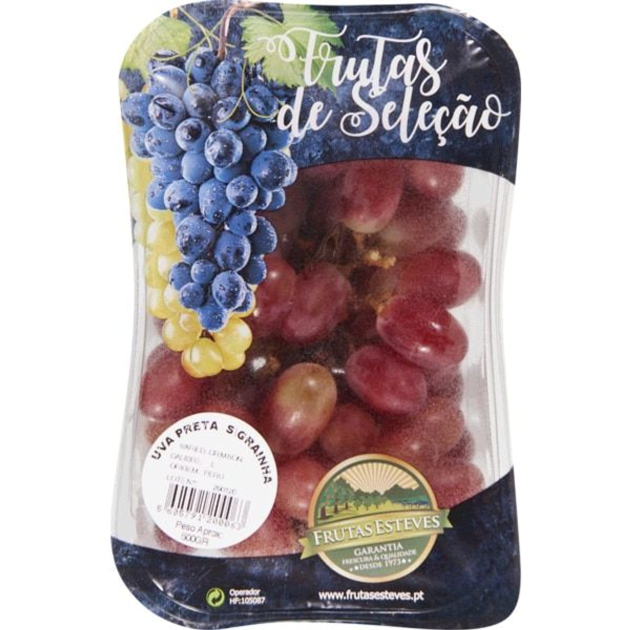 Black Seedless Grapes package 500 g